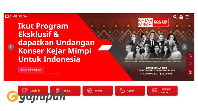 Gaji Pegawai Bank CIMB Niaga