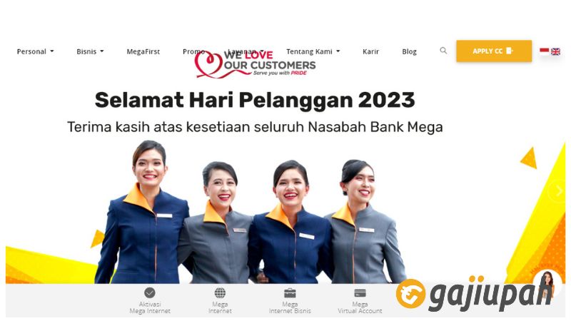 Gaji Pegawai Bank Mega