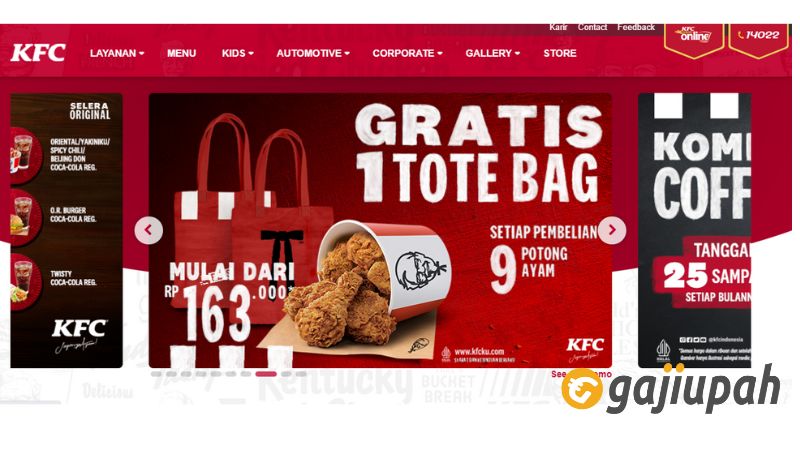 Gaji Karyawan KFC