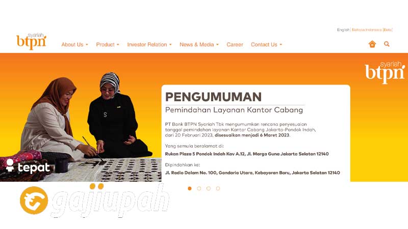 Gaji Pegawai Bank BTPN Syariah Tbk (BTPS) Semua Jabatan Terbaru