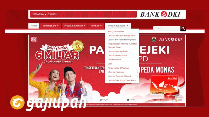 Gaji Pegawai Bank Bank DKI Jakarta Semua Jabatan Terbaru