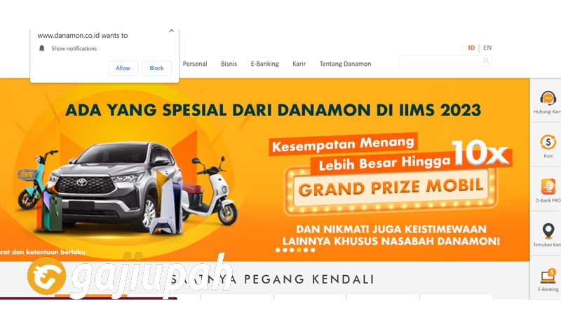 Gaji Pegawai Bank Danamon Semua Jabatan Terbaru