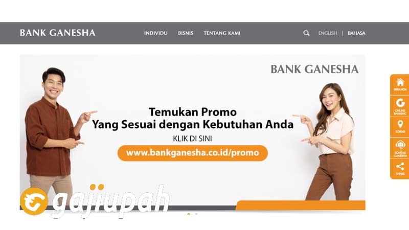 Gaji Pegawai Bank Ganesha Tbk (BGTG) Semua Jabatan Terbaru