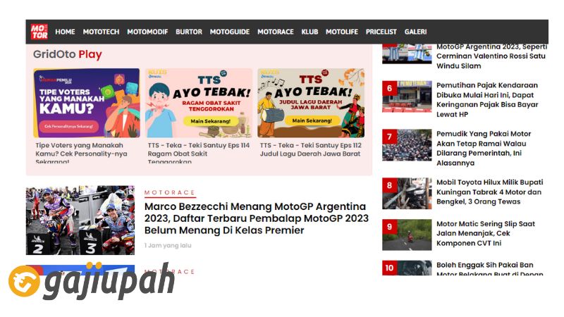 Gaji Karyawan Motorplus-online.co