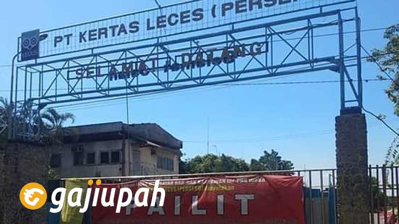 Gaji Karyawan PT Kertas Leces (Persero) Semua Jabatan Terbaru