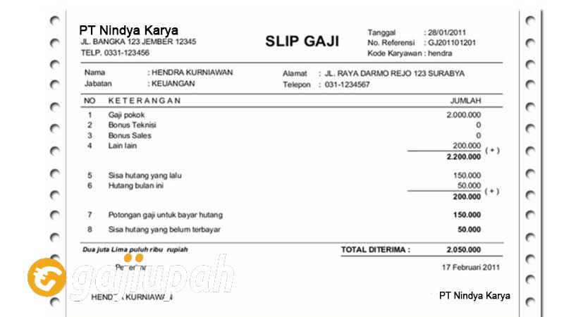 Gaji Karyawan PT Nindya Karya Semua Jabatan Terbaru