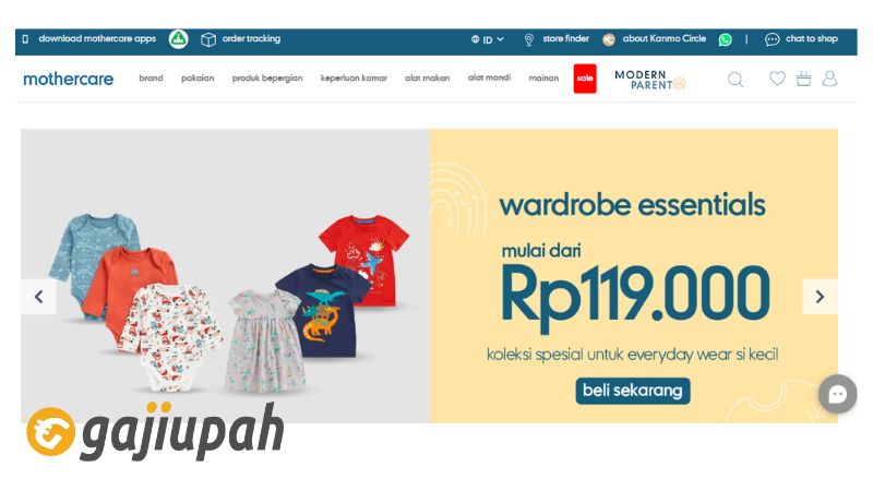 Gaji Karyawan Mothercare